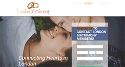 Desktop Screenshot of londonmatrimony.com